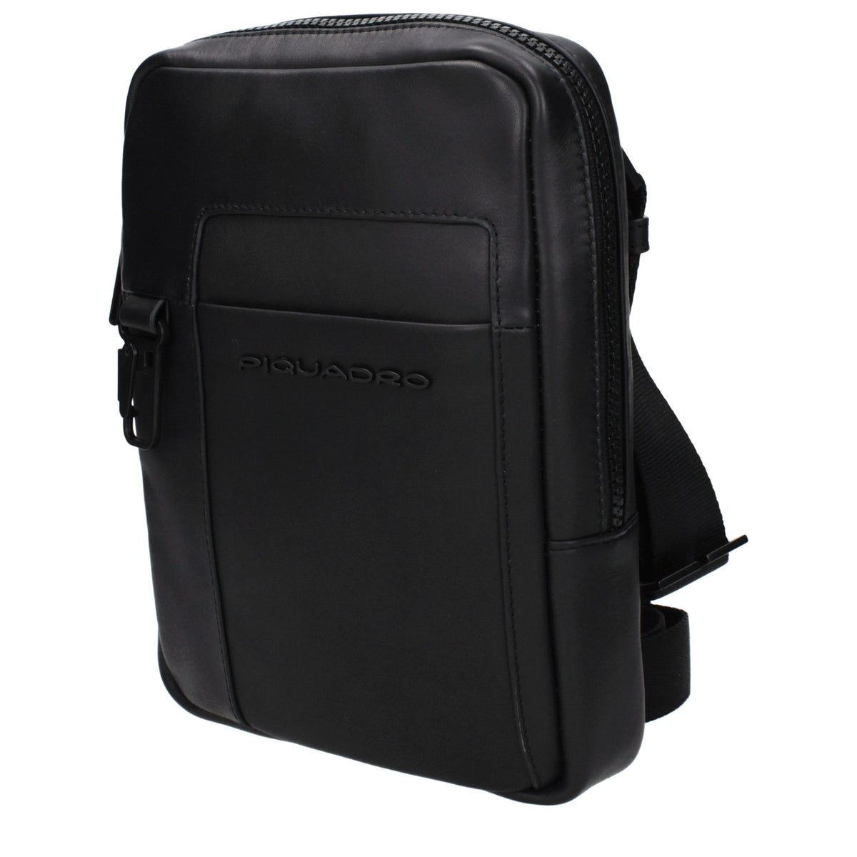 Black Leather Crossbody Bag