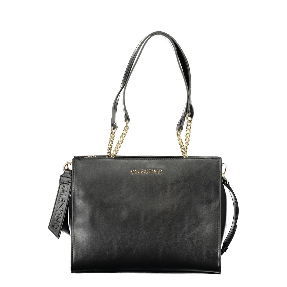 Black Polyurethane Womens Bag