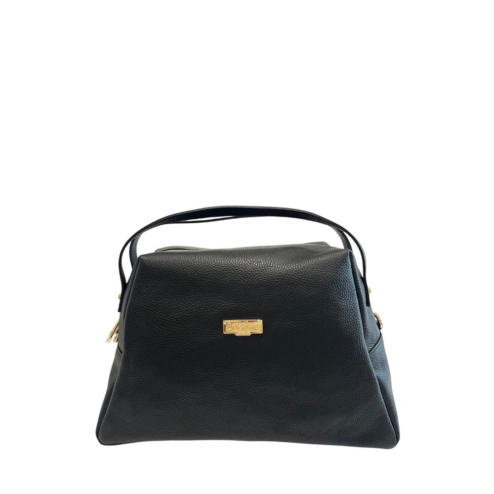 Black Leather Women Bag