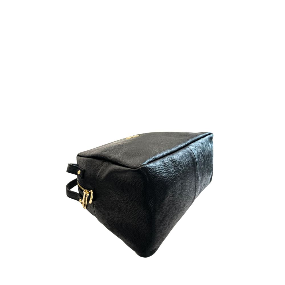 Black Leather Women Bag