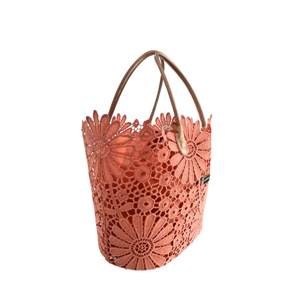Pink PU Women Handbag