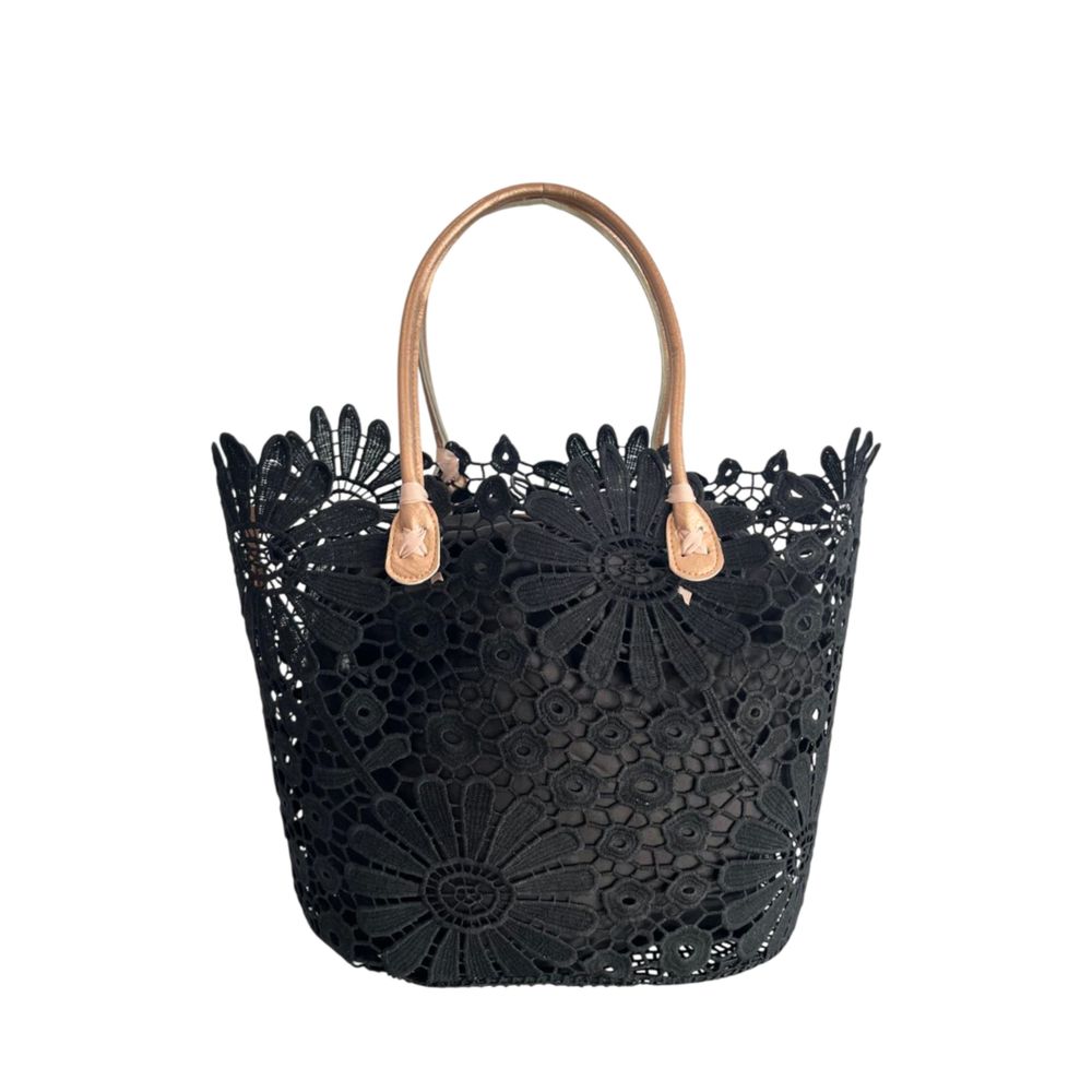Black PU Women Handbag