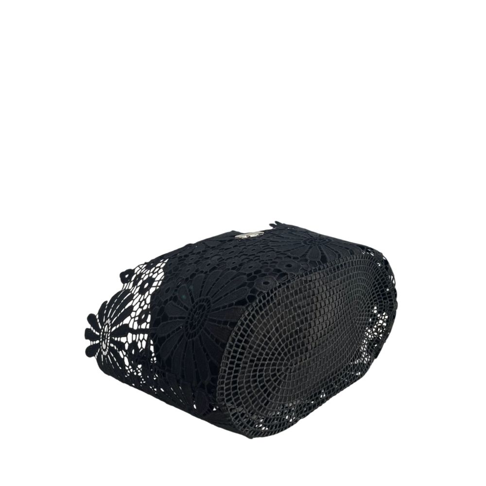 Black PU Women Handbag