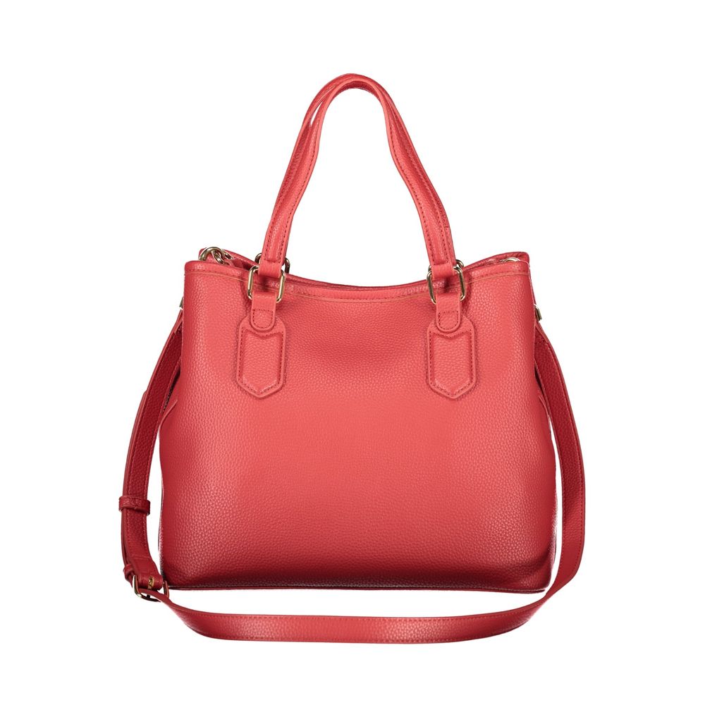 Brown Polyurethane Women's Backpack