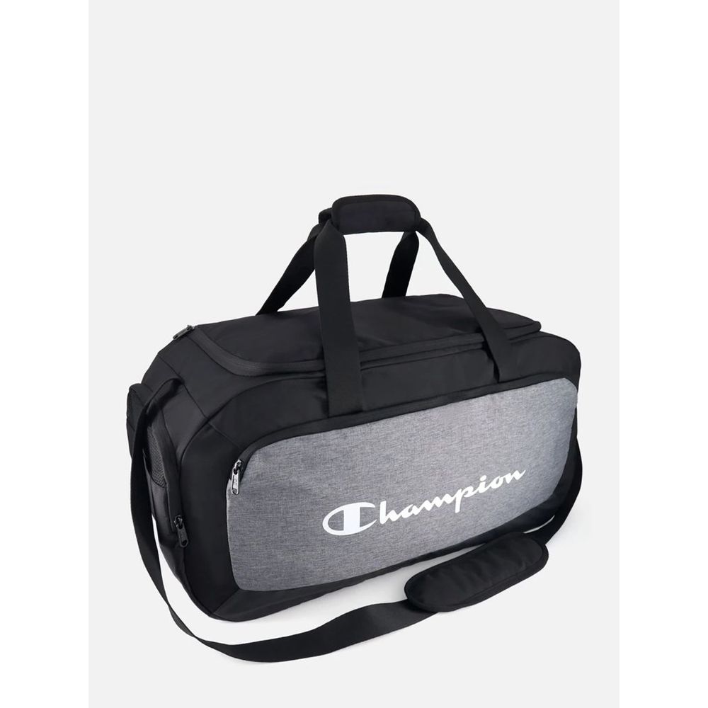Black Polyester Duffel Bag