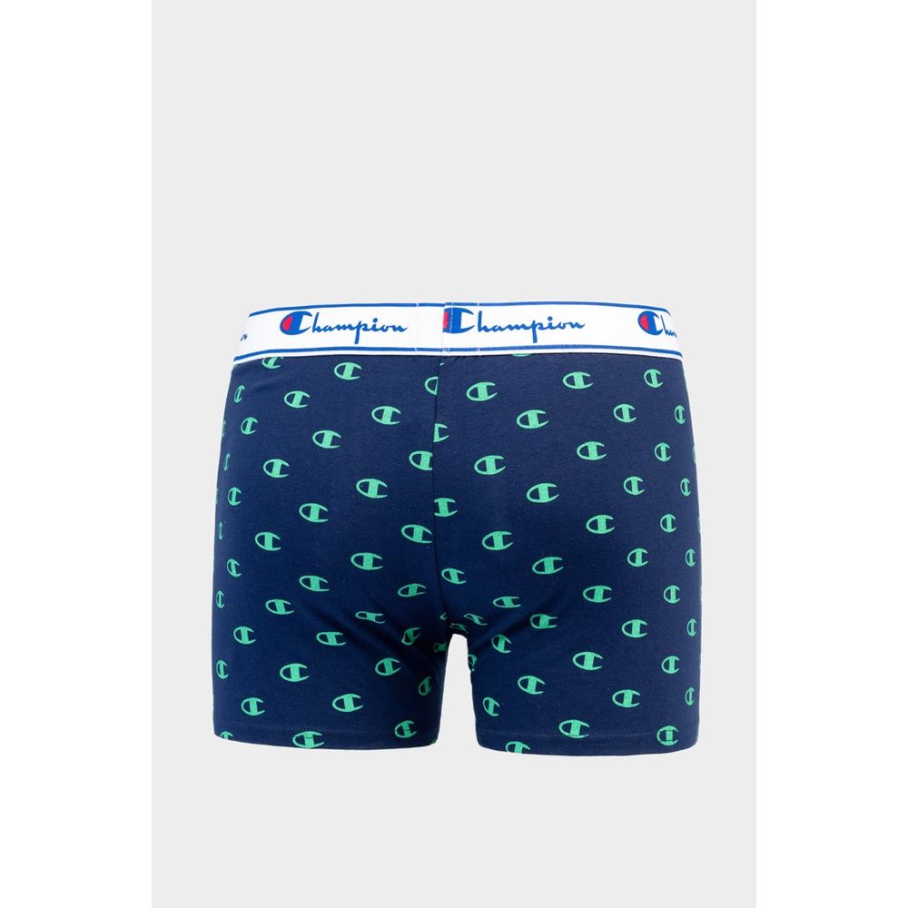 Blue Cotton Boxers