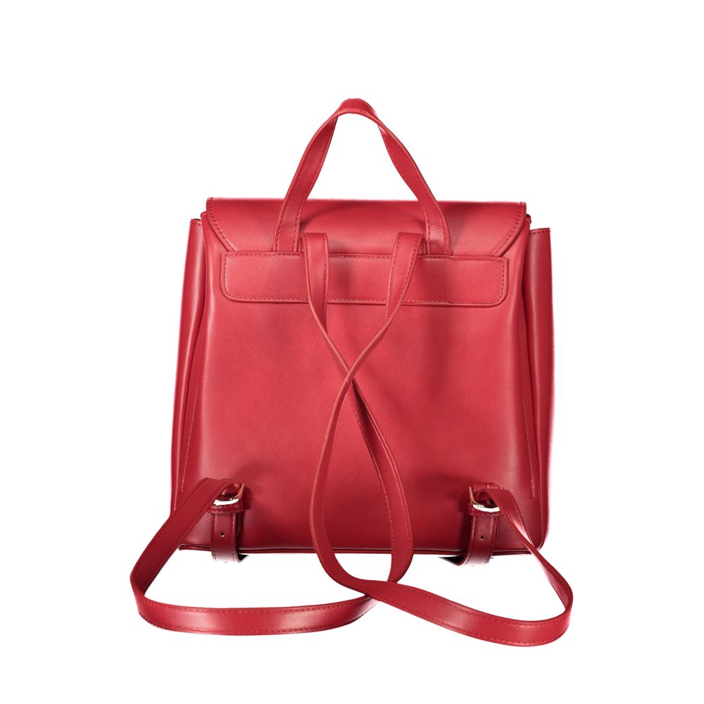 Rosso Polyurethane Women's Bag