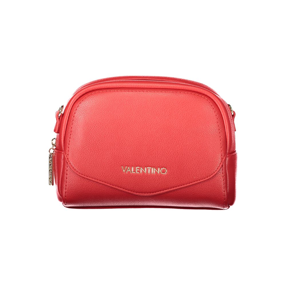 Rosso Polyurethane Women's Bag with Adjustable Shoulder Strap