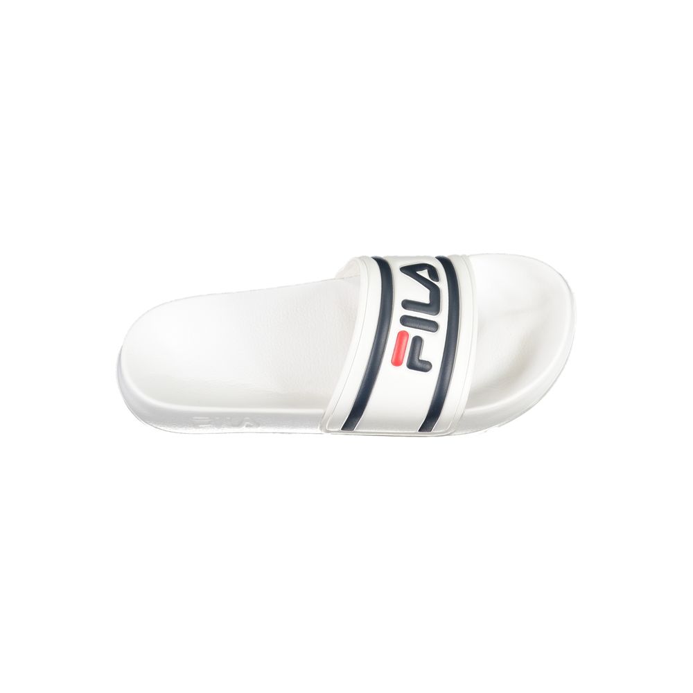 White Polyurethane Men's Slipper