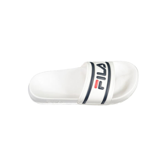 White Polyurethane Men's Slipper