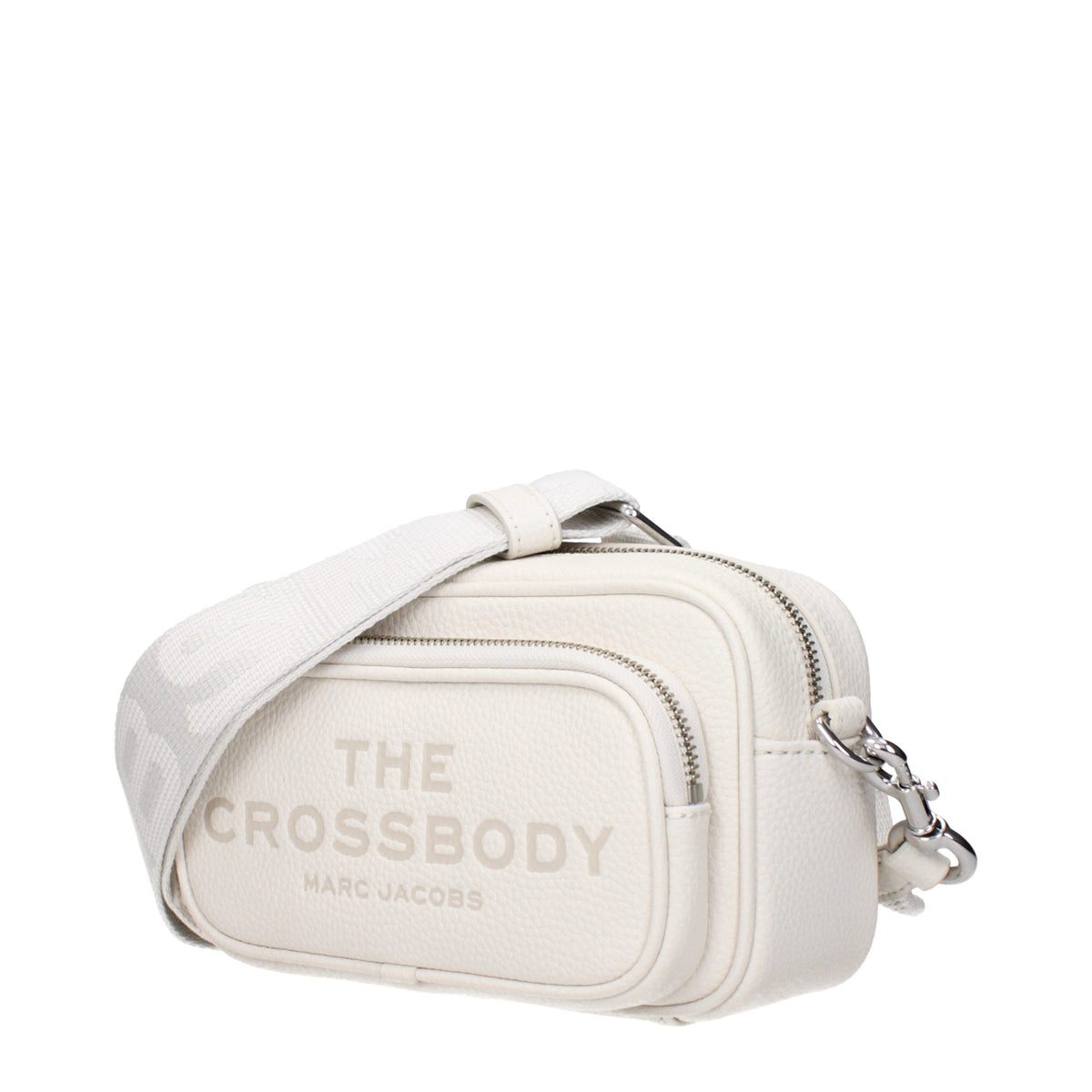 White Leather Crossbody Bag
