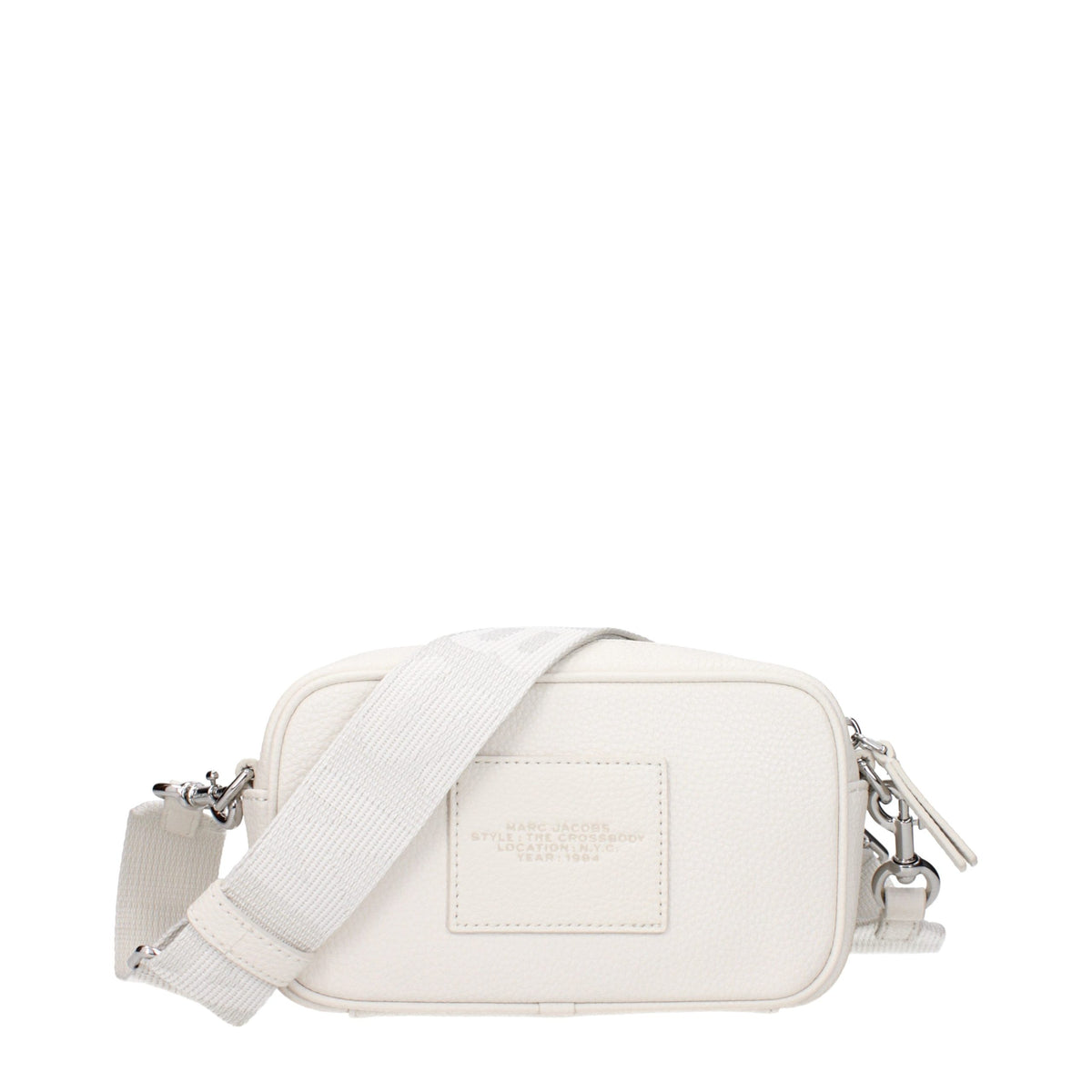White Leather Crossbody Bag
