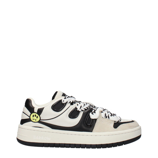 Beige Leather Sneakers