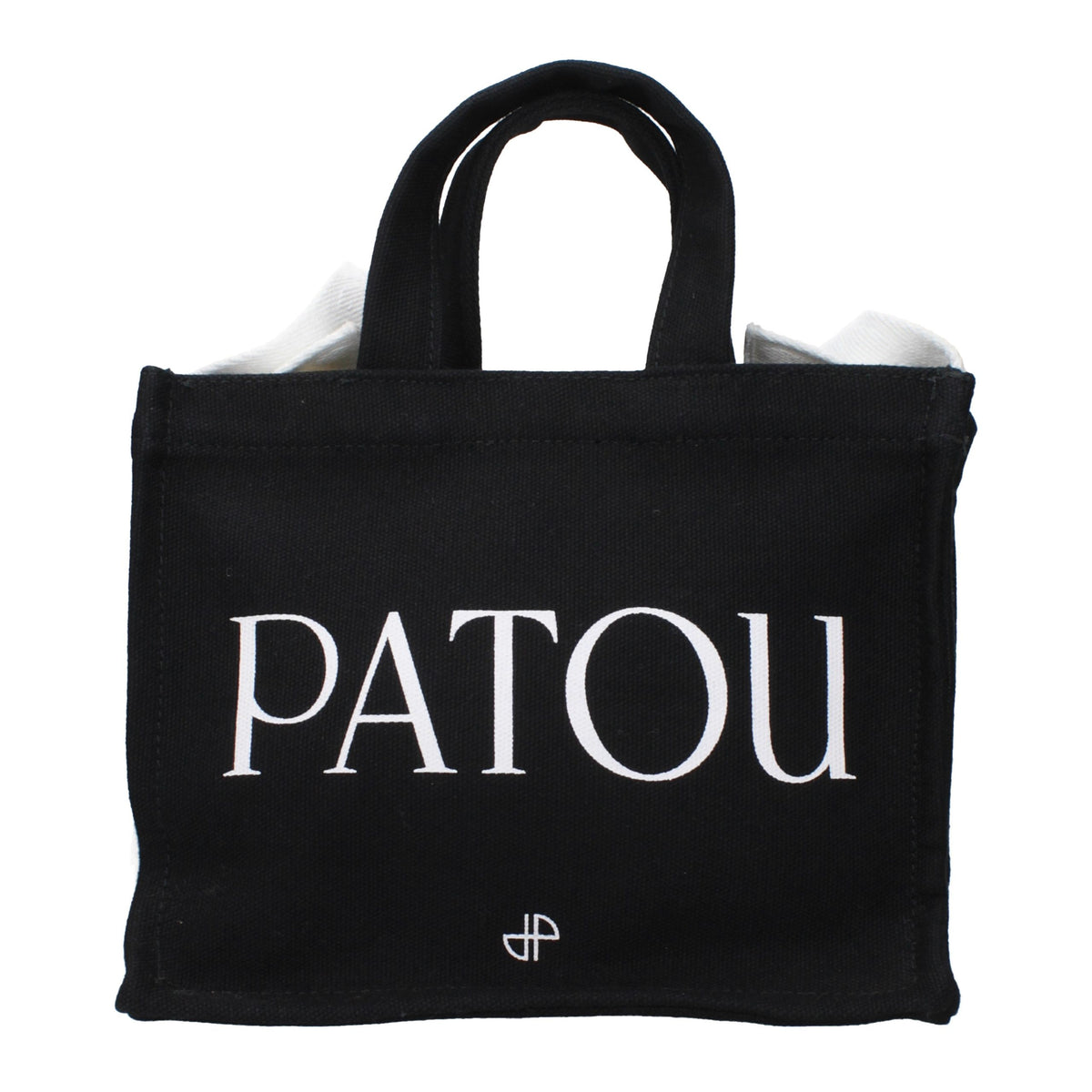 Black Cotton Handbag