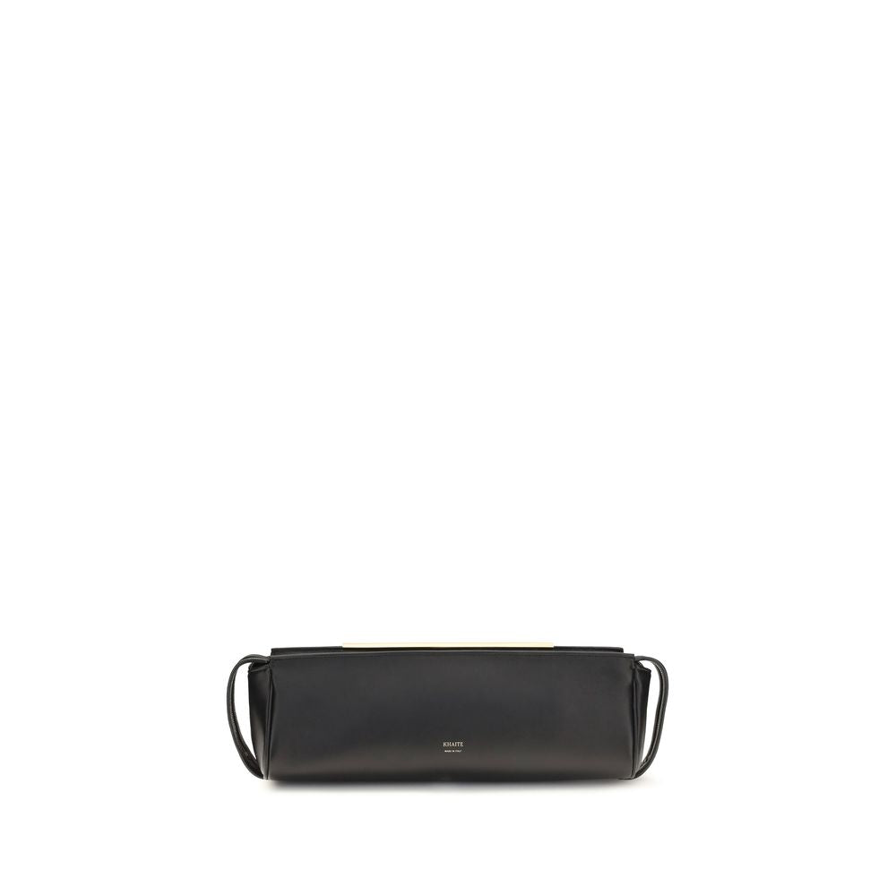 Black Calf Leather Bos Taurus Clutch Bag