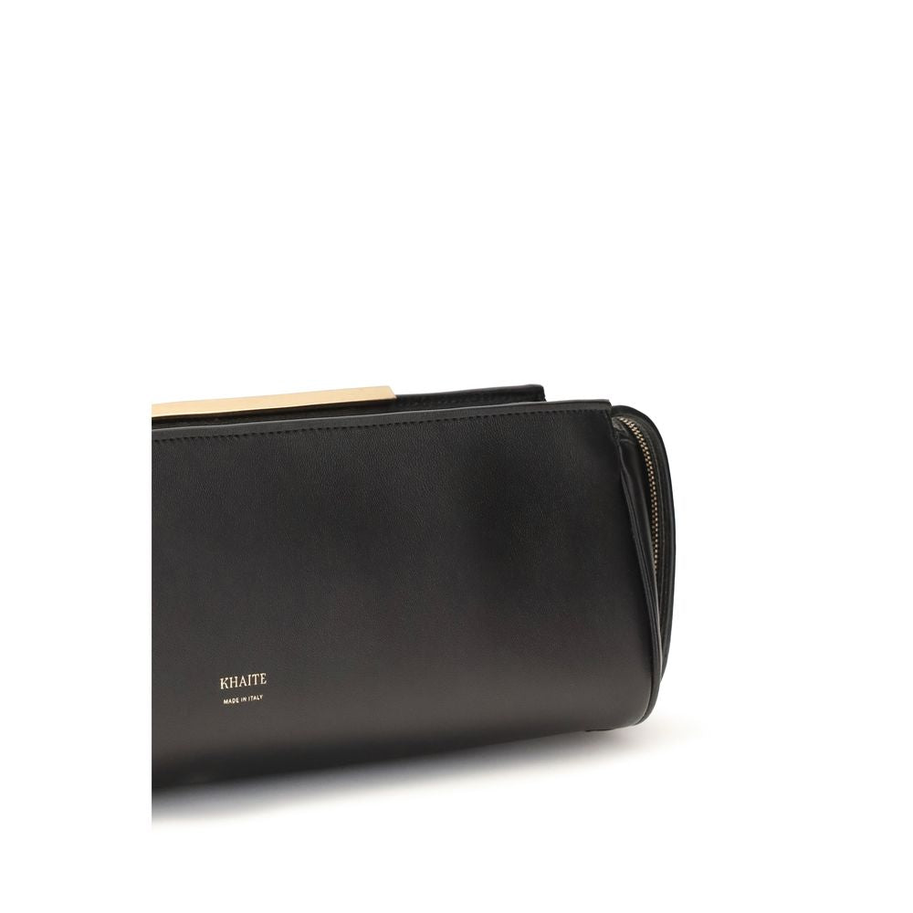 Black Calf Leather Bos Taurus Clutch Bag