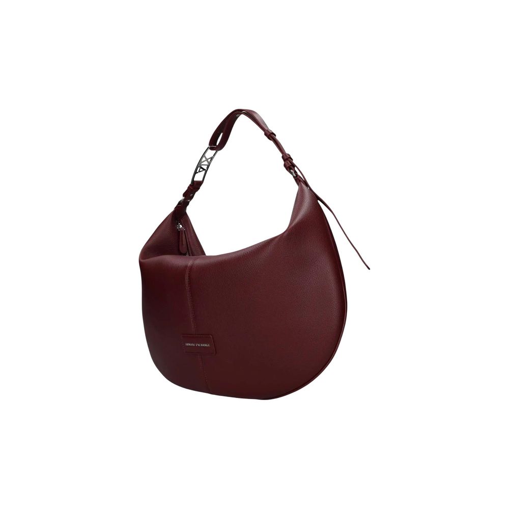 Bordeaux Polyester Handbag