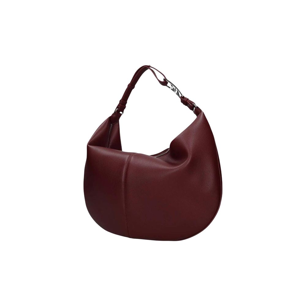 Bordeaux Polyester Handbag