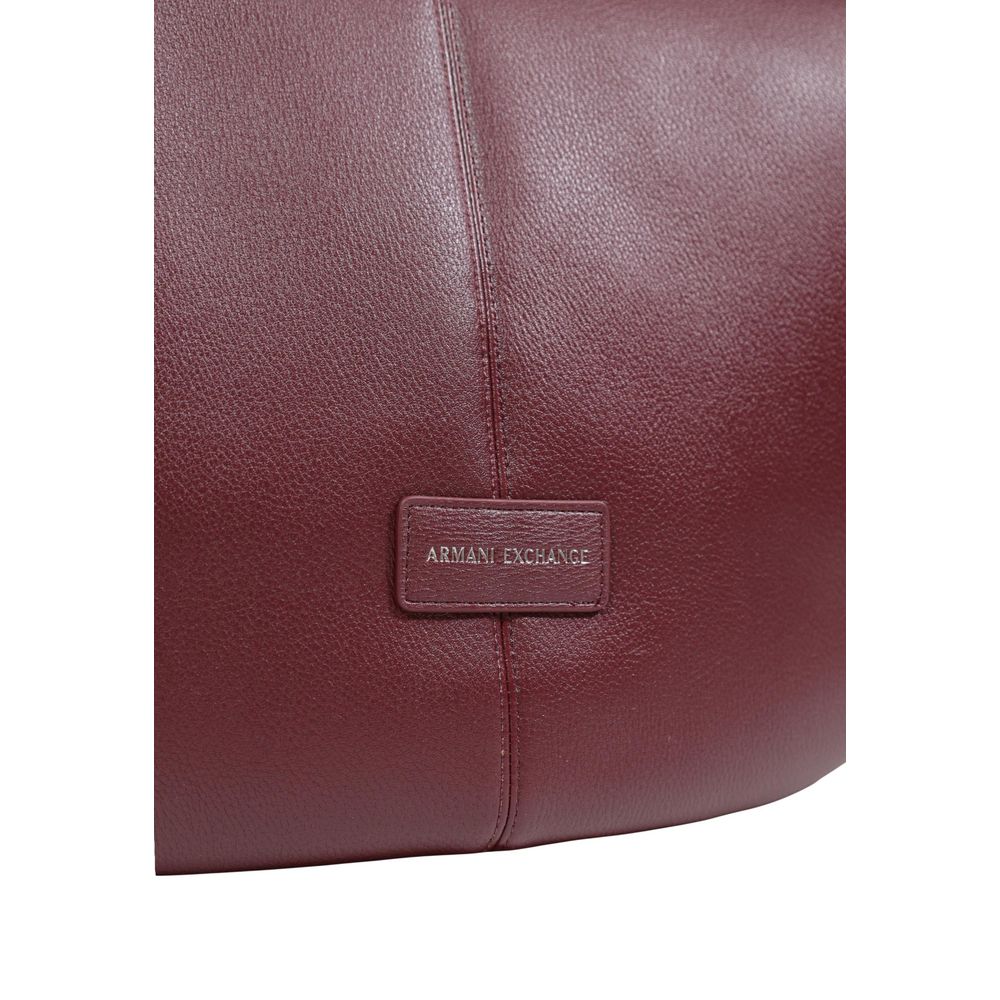 Bordeaux Polyester Handbag