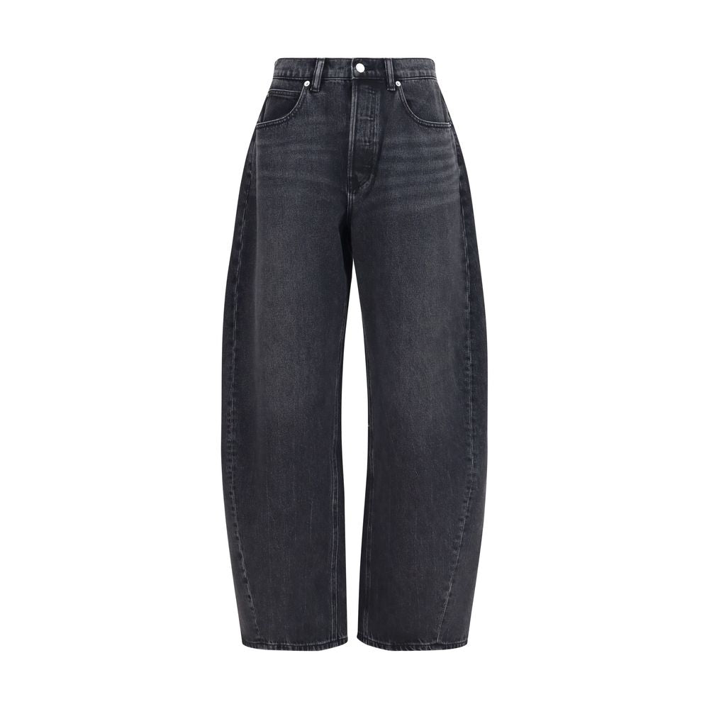 Black Cotton Jeans Denim