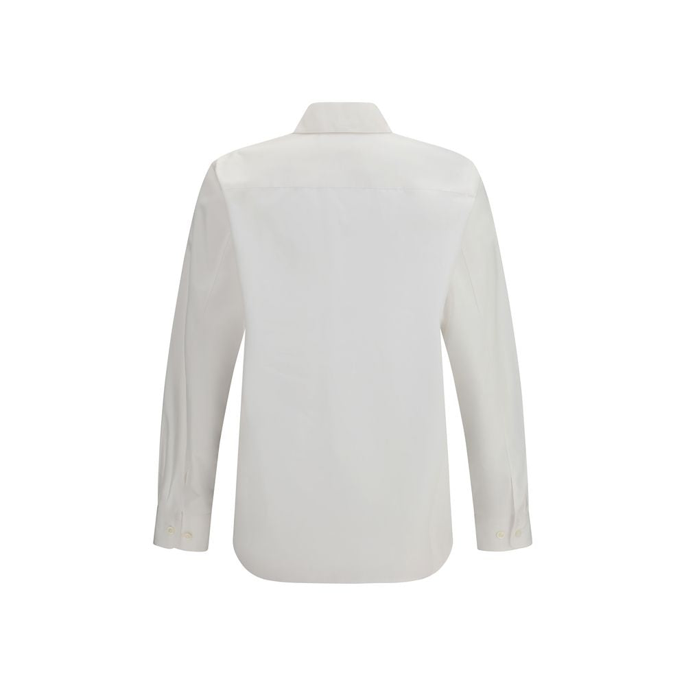 White Cotton Dress Shirt