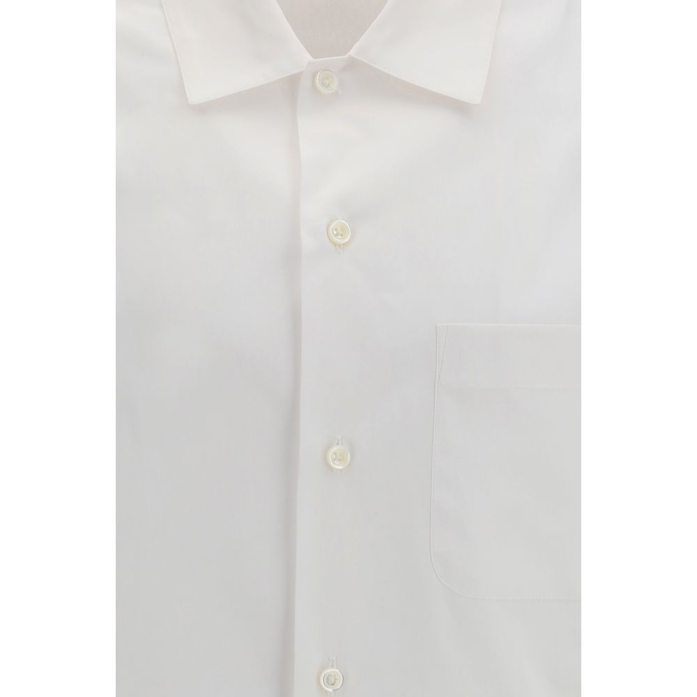 White Cotton Dress Shirt
