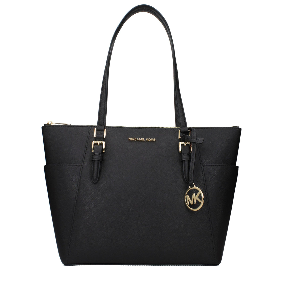 Black Leather Shoulder Bag