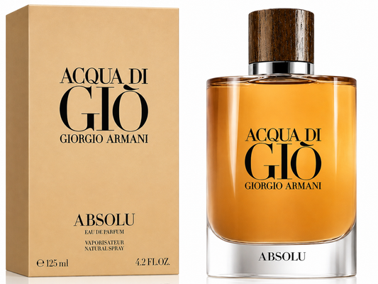 Giorgio Armani Acqua di Giò Absolu Eau de Parfum for Men – 125ml (4.2 fl oz)