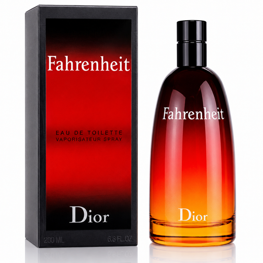 Dior Fahrenheit Eau de Toilette Spray for Men – Woody Floral Musk Fragrance