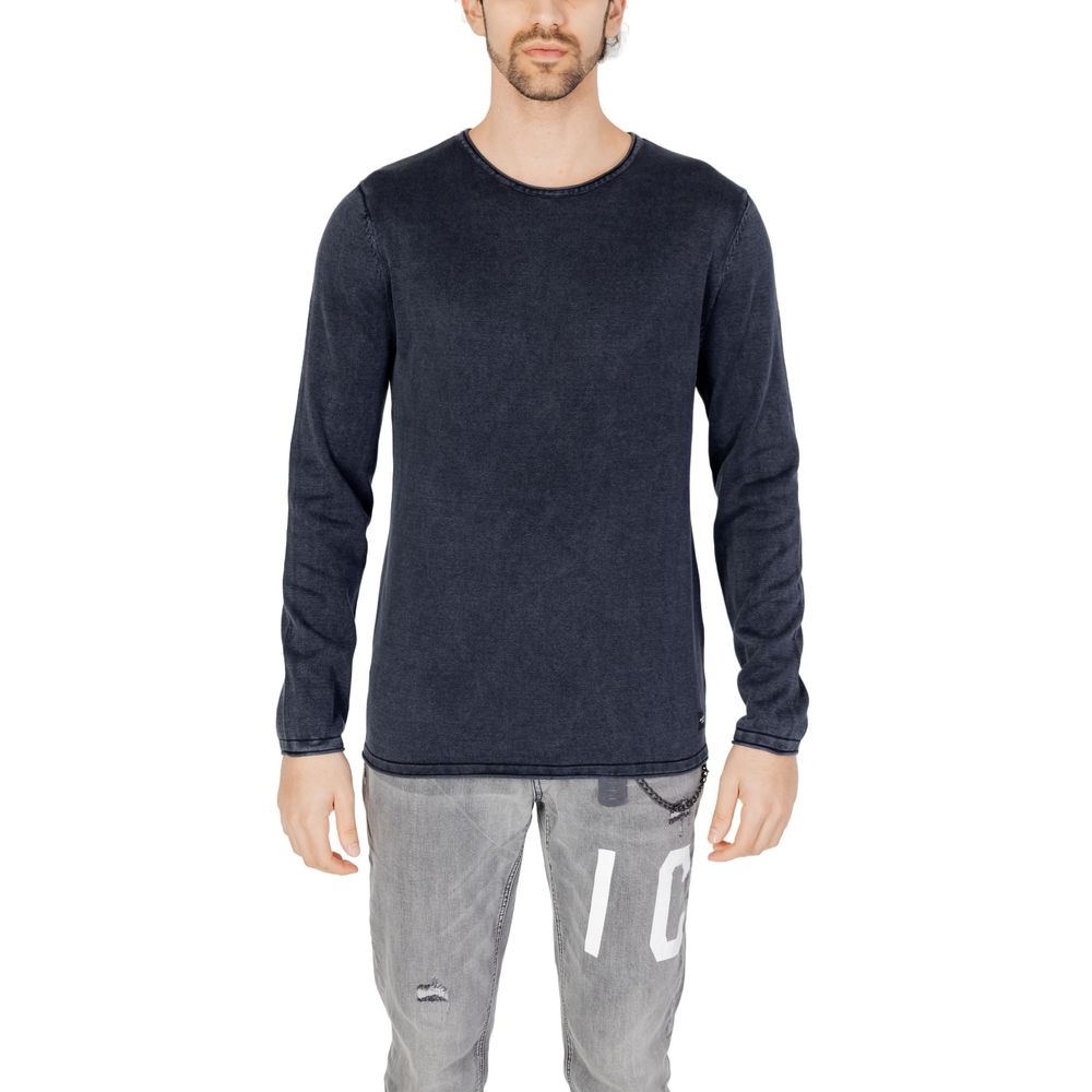 Blue Cotton Sweatshirt