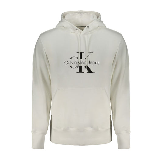 White Cotton Men Sweater