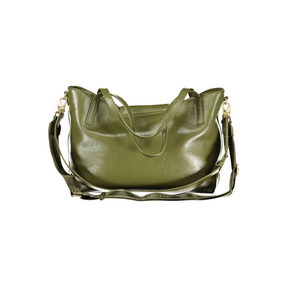 Verde Polyurethane Women's Bag with Adjustable Strap
