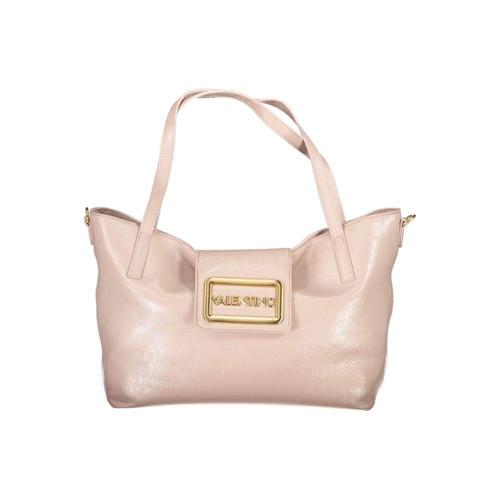Pink Polyurethane Women's Bag for Versatile Chic Styles