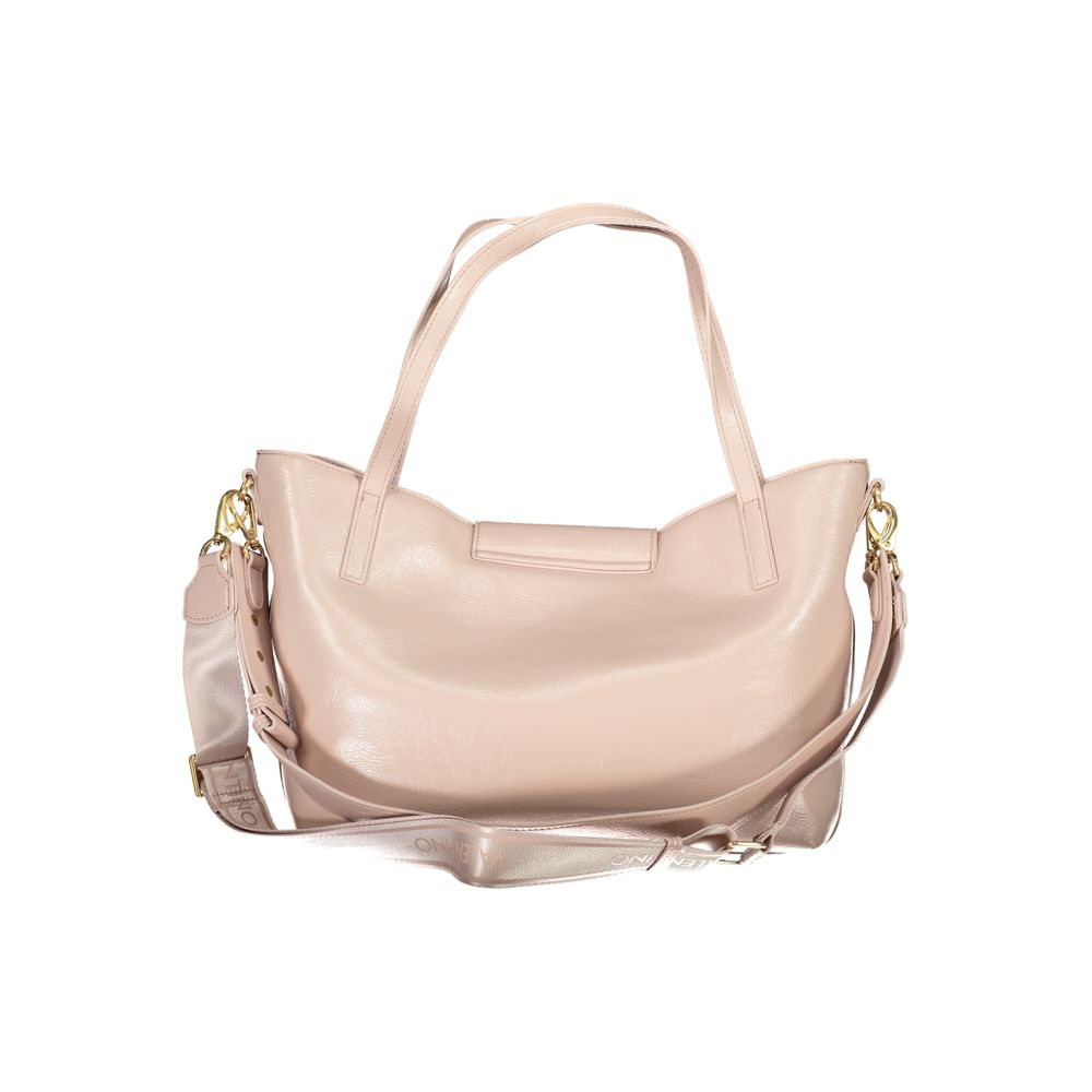 Pink Polyurethane Women's Bag for Versatile Chic Styles