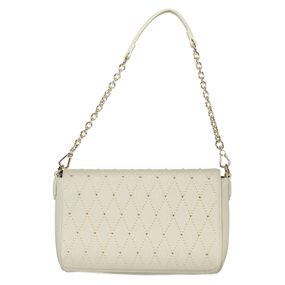 Bianco Polyurethane Women's Bag