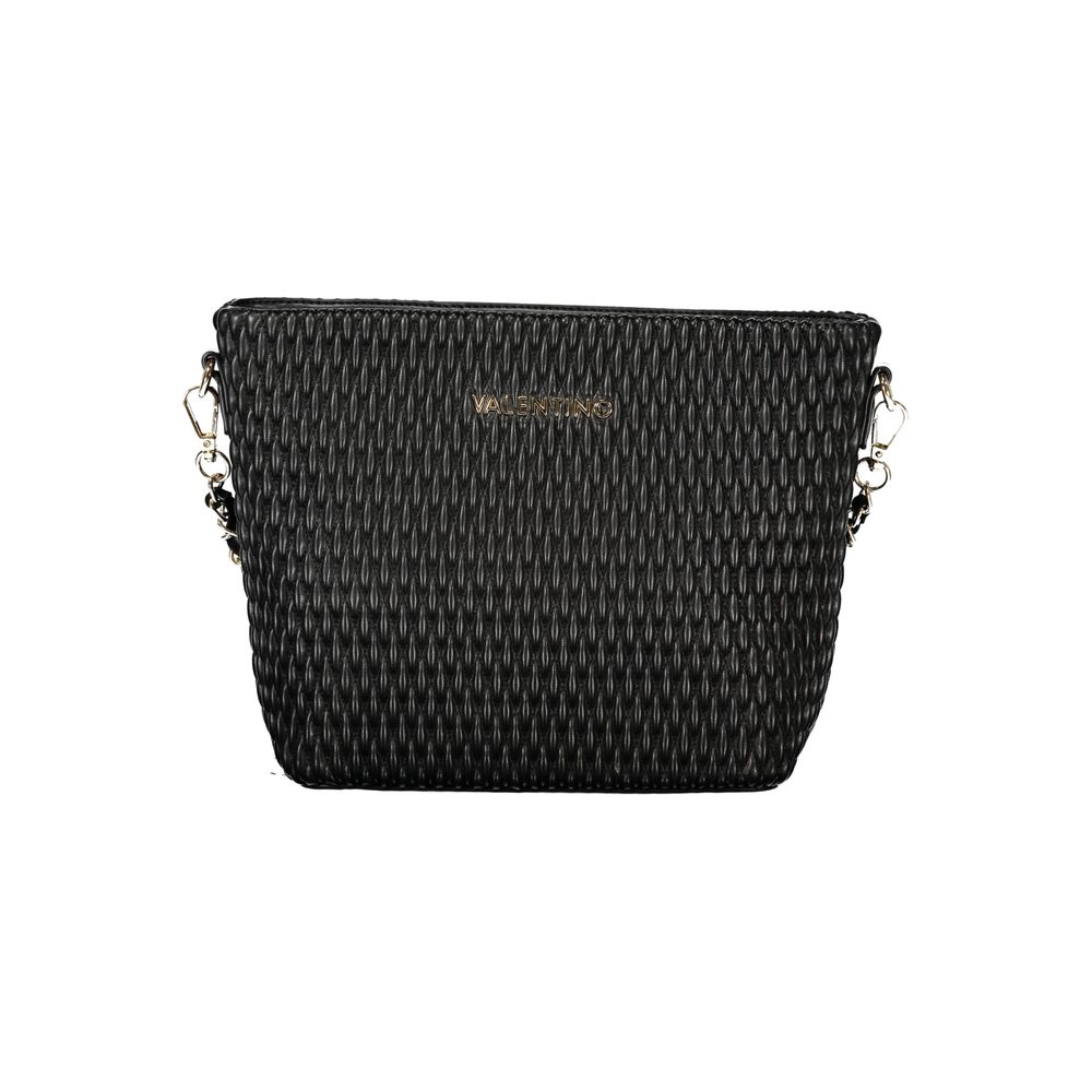 Nero Poliuretano Women's Bag with Removable Shoulder Handle