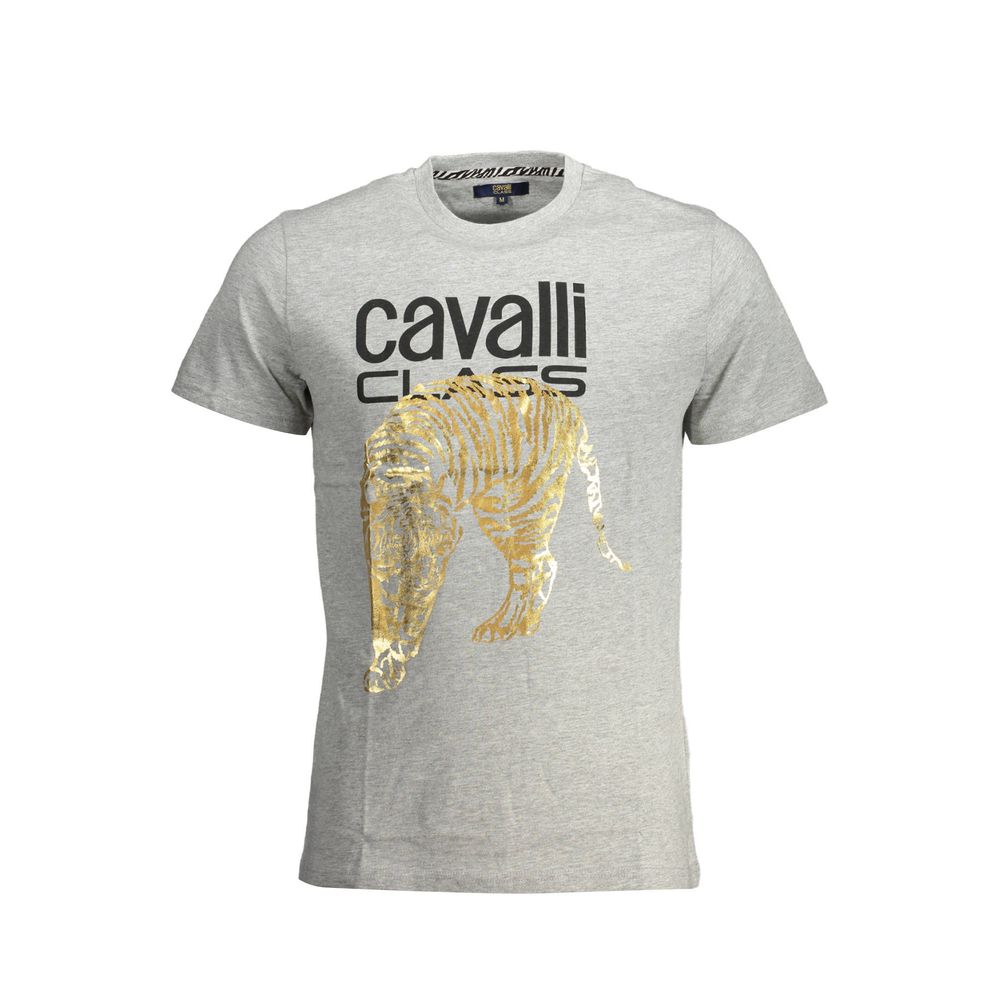 Grigio Cotton Men T-Shirt