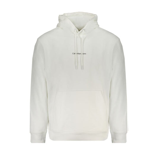 White Cotton Men's Sweatshirt