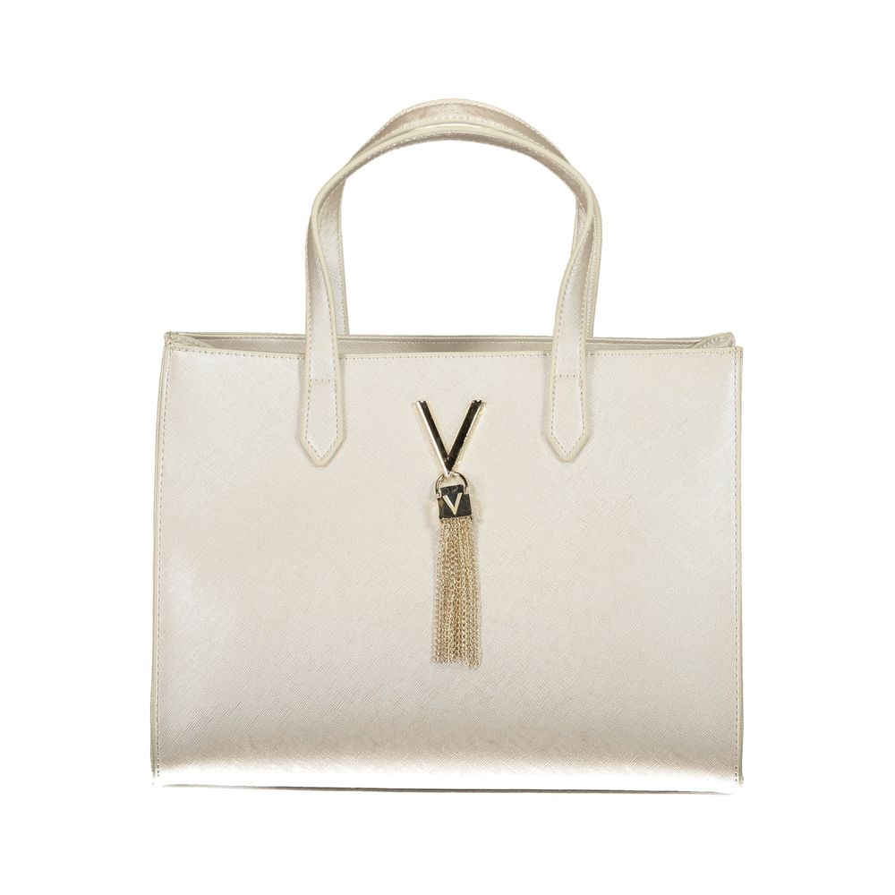 Gray Polyurethane Women's Bag