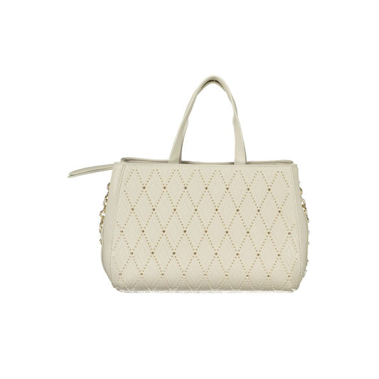 White Polyurethane Women's Bag