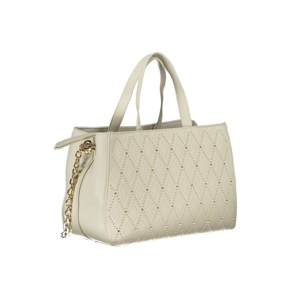 White Polyurethane Women's Bag