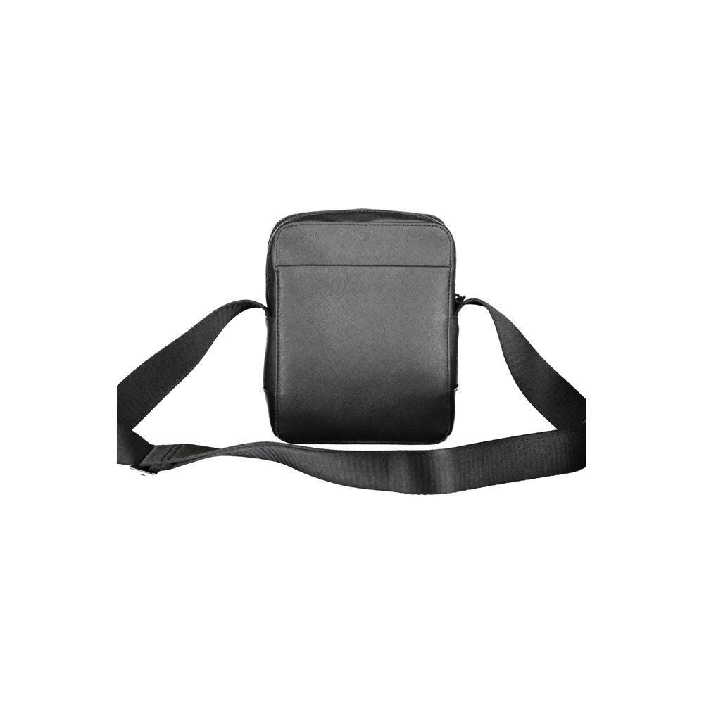 Nero Polyester Men Shoulder Bag