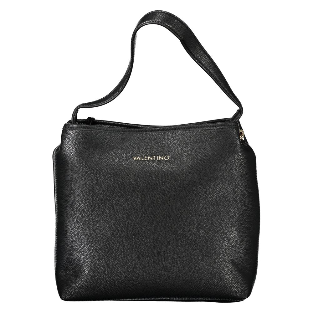 Black Polyurethane Women's Bag