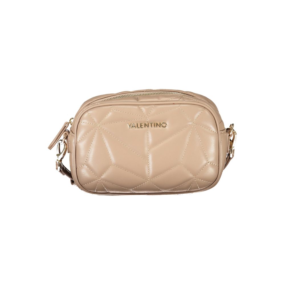 Brown Polyurethane Women's Bag