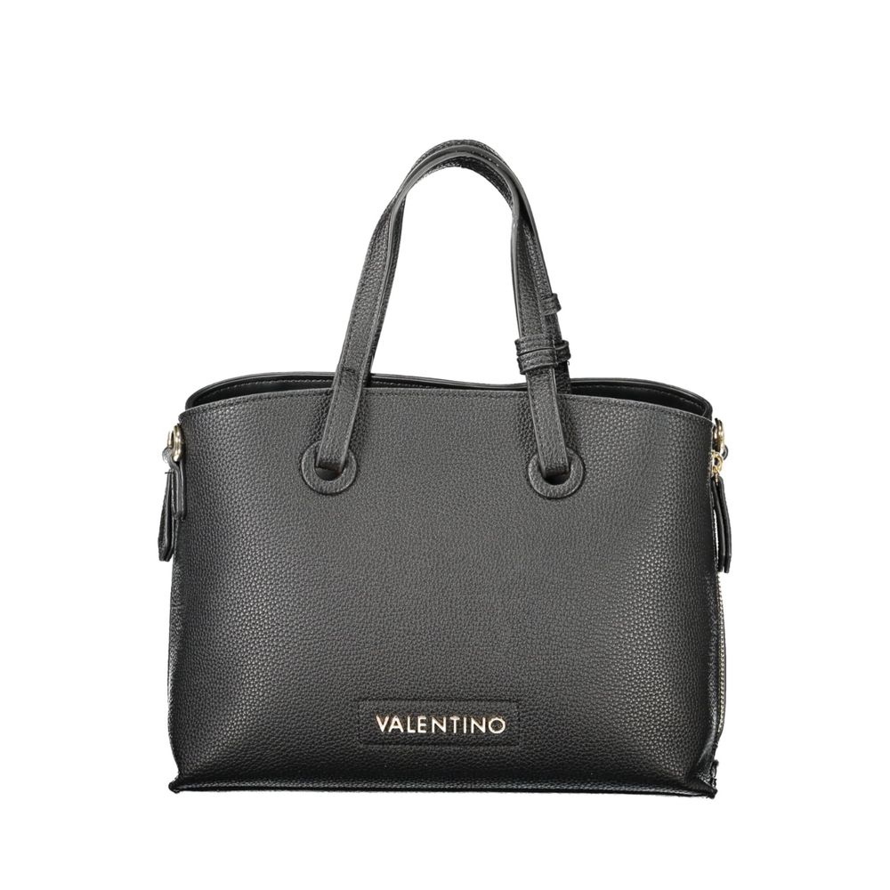 Black Polyurethane Women's Bag