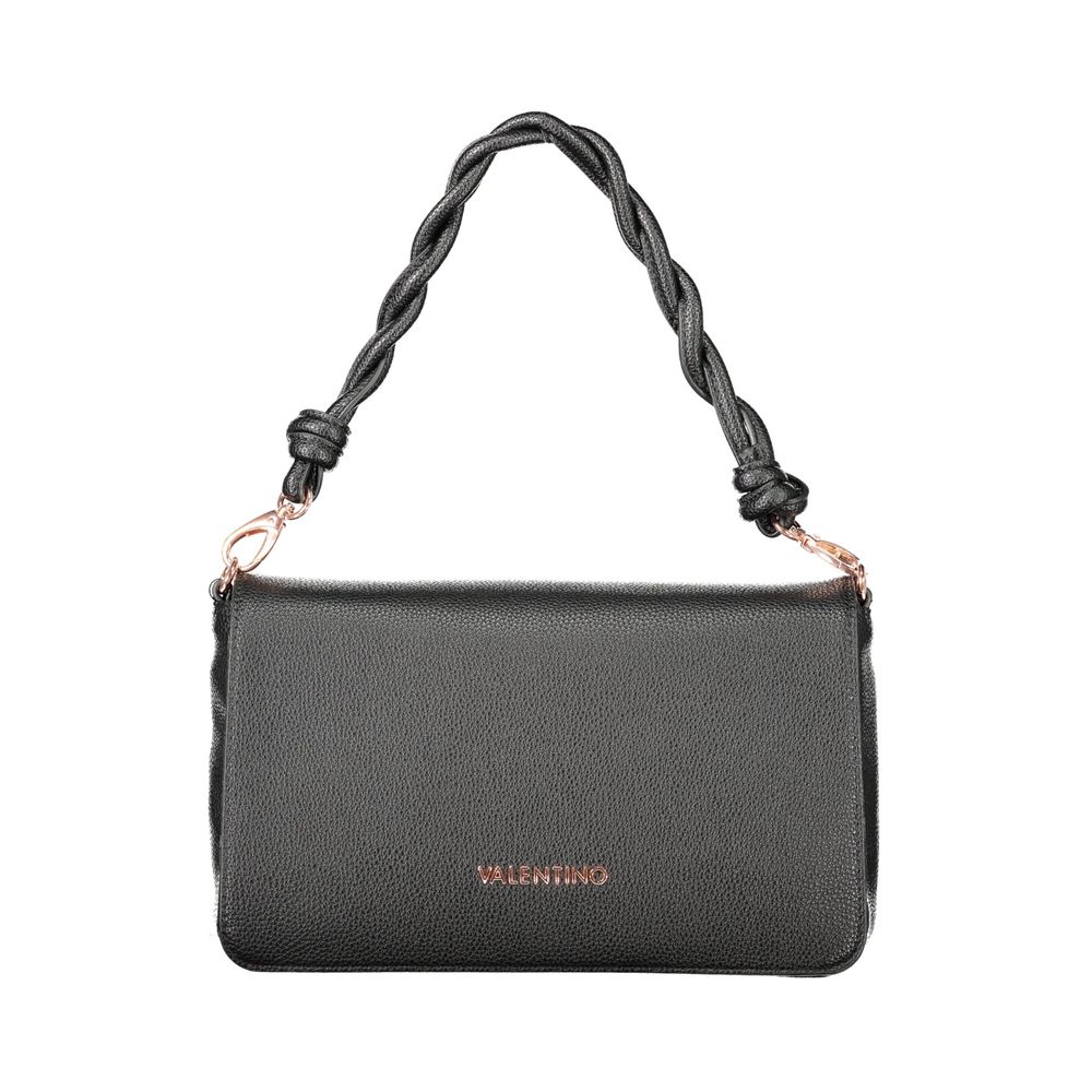 Black Polyurethane Women's Bag