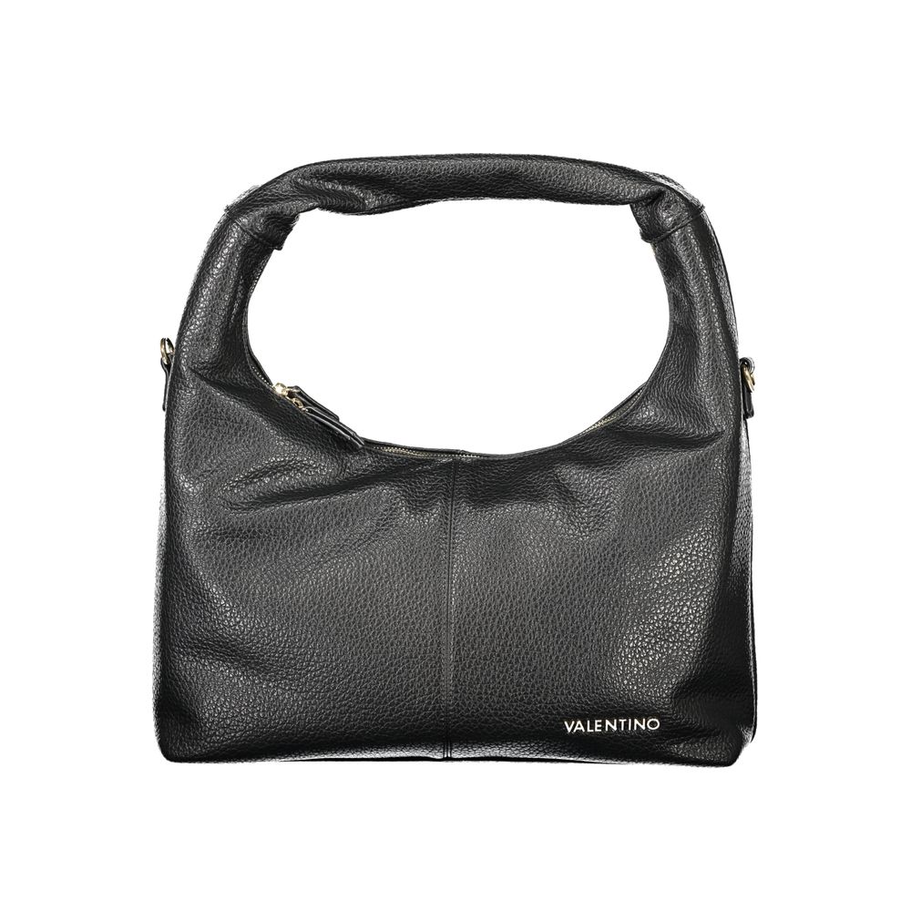 Black Polyurethane Women's Bag