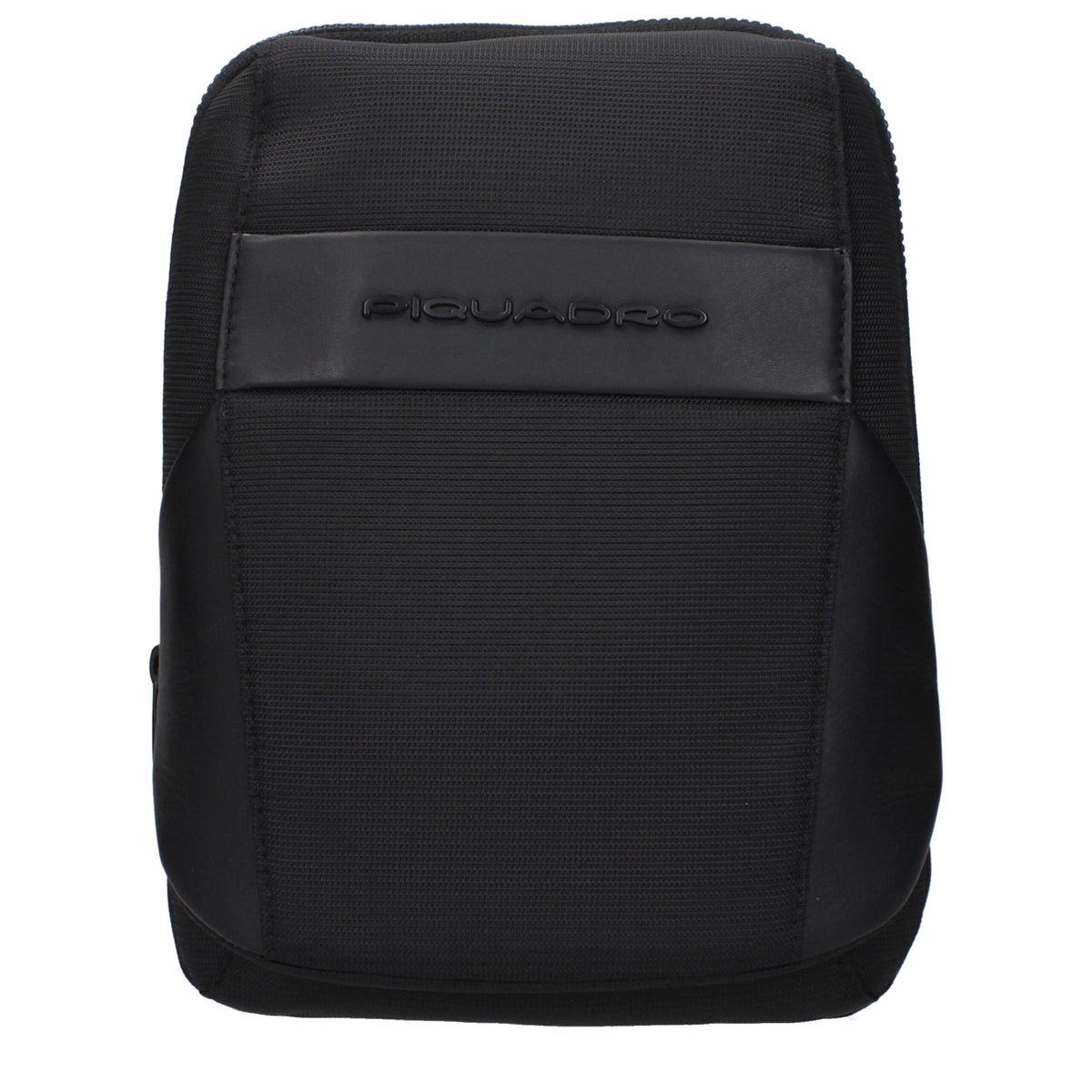 Black Fabric Crossbody Bag