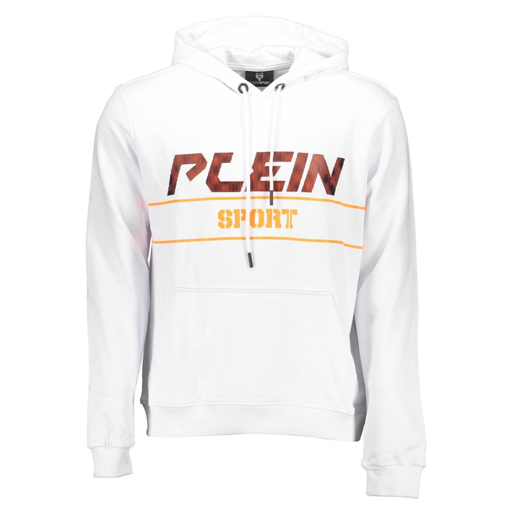 "Bianco Cotton Men Sweatshirt"