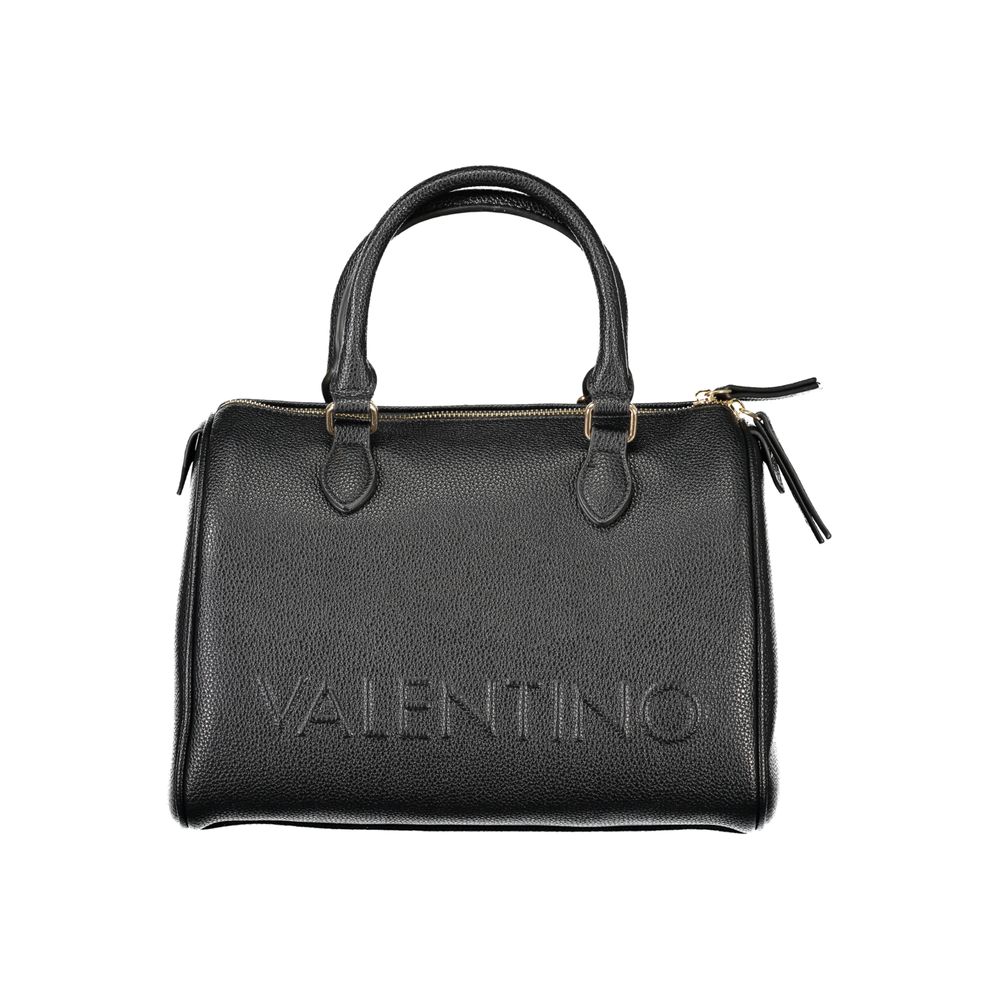 Black Polyurethane Women's Bag